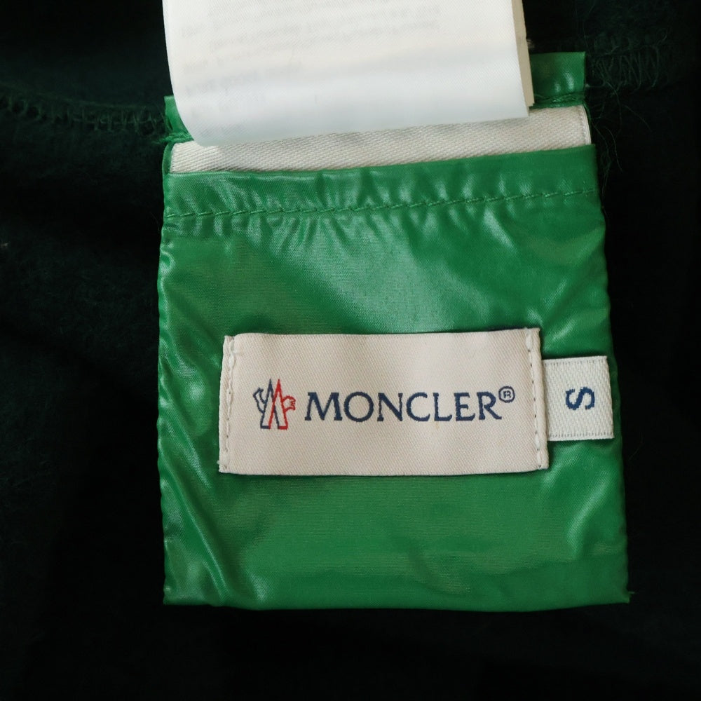 MONCLER(モンクレール) 18AW MANTELLA 羊毛切替 レーヨン ジャケット グリーン レディース D20930087705