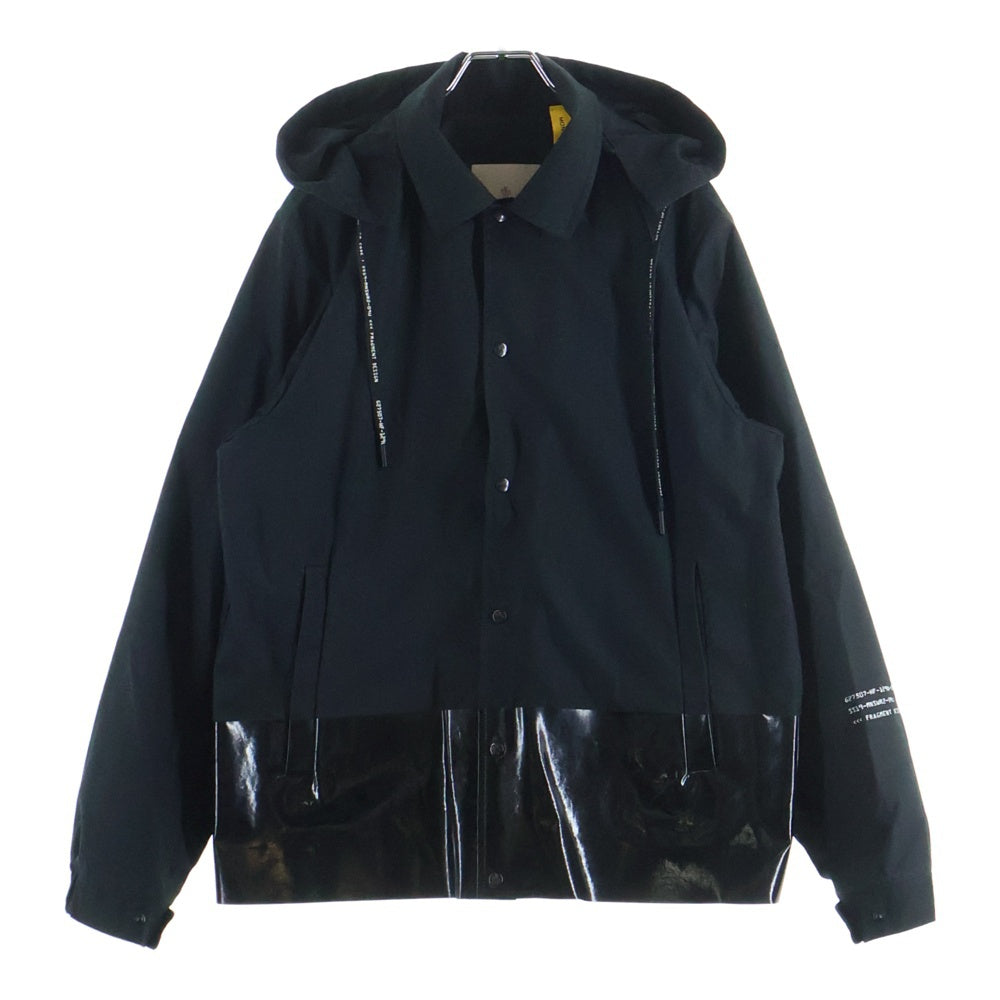 MONCLER(モンクレール) 19SS SKA GIUBBOTTO コットンナイロン フーデットジャケット ブラック E109U4100250