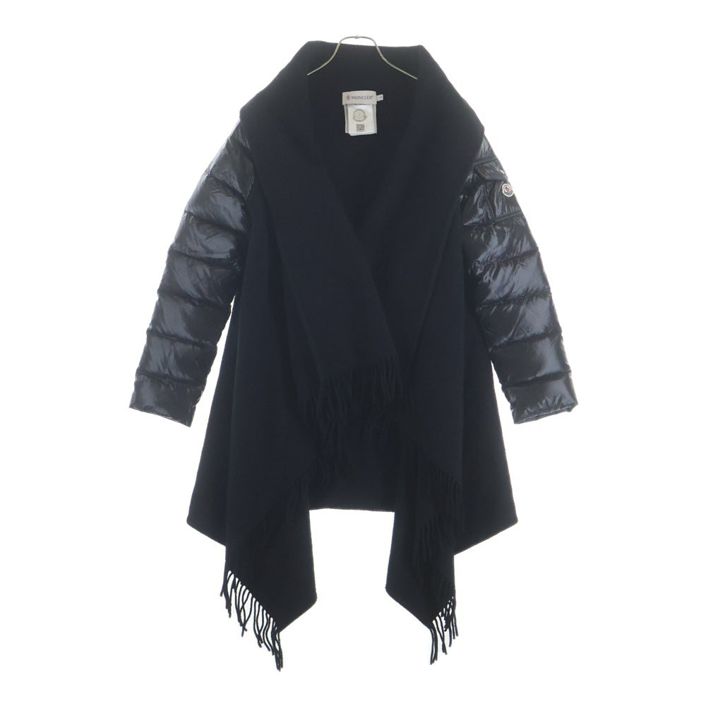 MONCLER(モンクレール) 17AW MANTELLA 羊毛切替 レーヨン ジャケット ブラック レディース