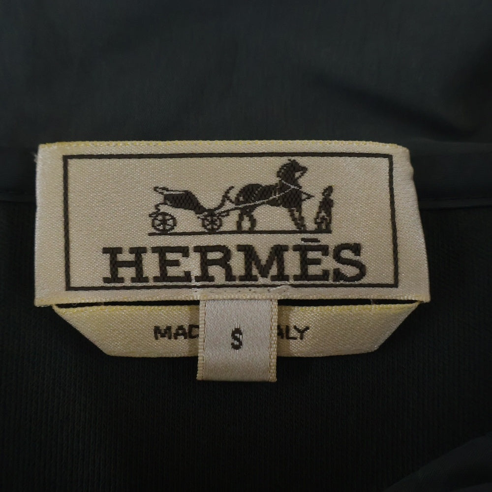 HERMES(エルメス) ハーフジップ アノラック フーディー パーカー グレー