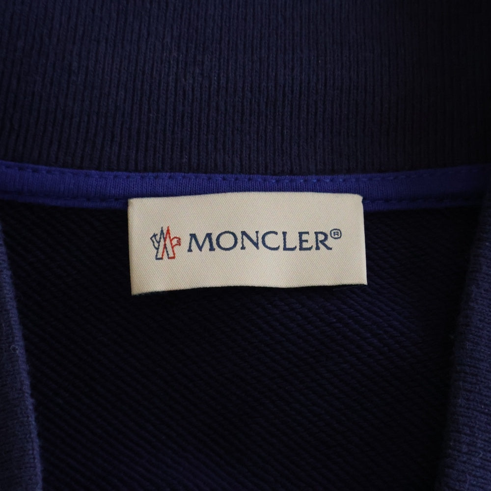 MONCLER(モンクレール) 18SS ダウン切替 ジップアップジャケット ブルー D10918416900