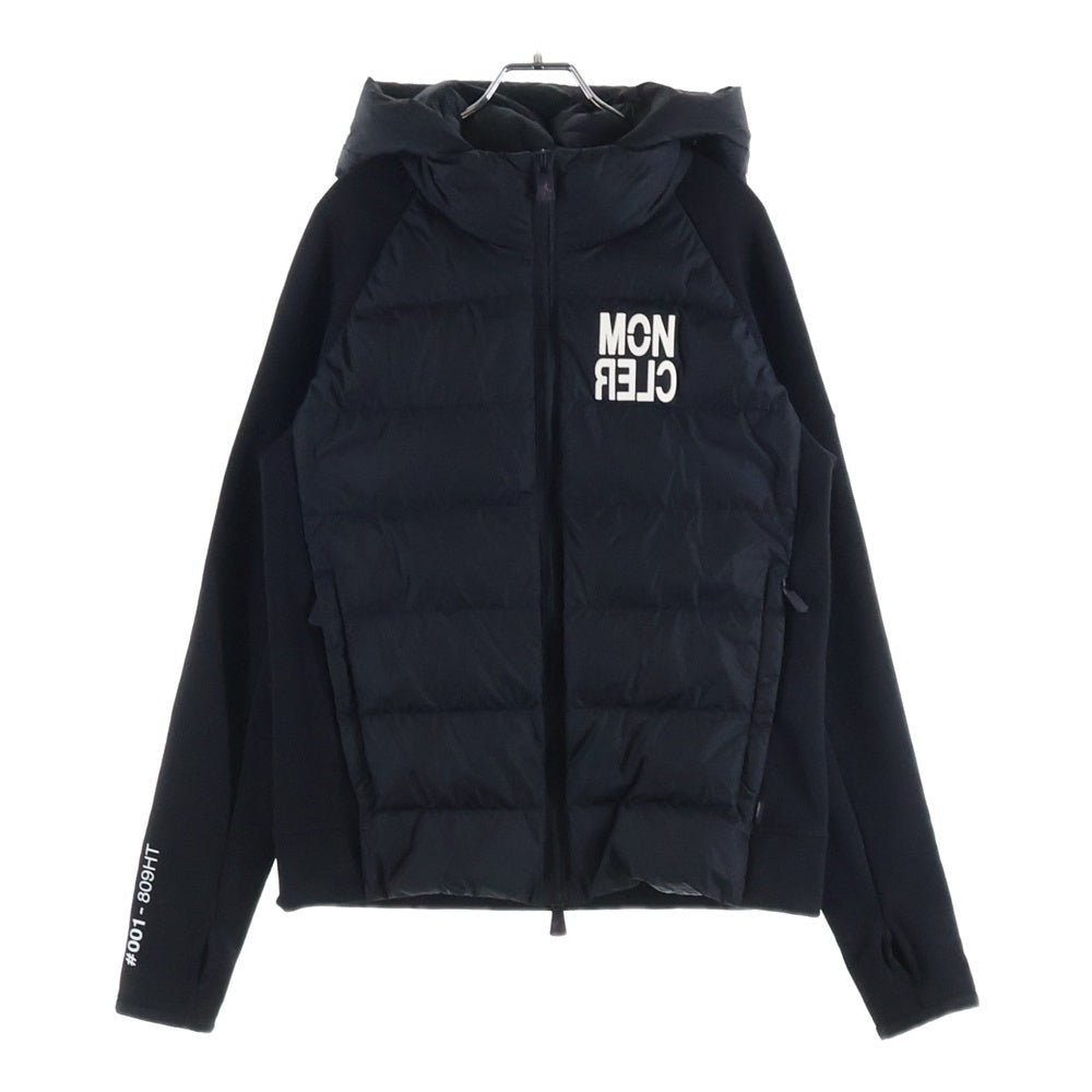 MONCLER(モンクレール) 21AW GRENOBLE MAGLIA CARDIGAN フーデッドダウンジャケット フーディー ブラック G20978G00007
