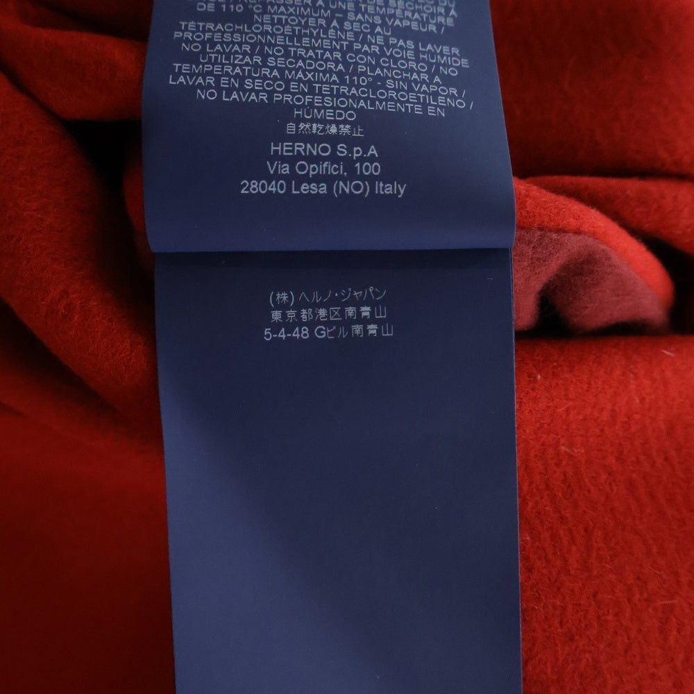 HERNO(ヘルノ) ダウン切替 レイヤードコート レッド レディース CA0250D-39601-6001