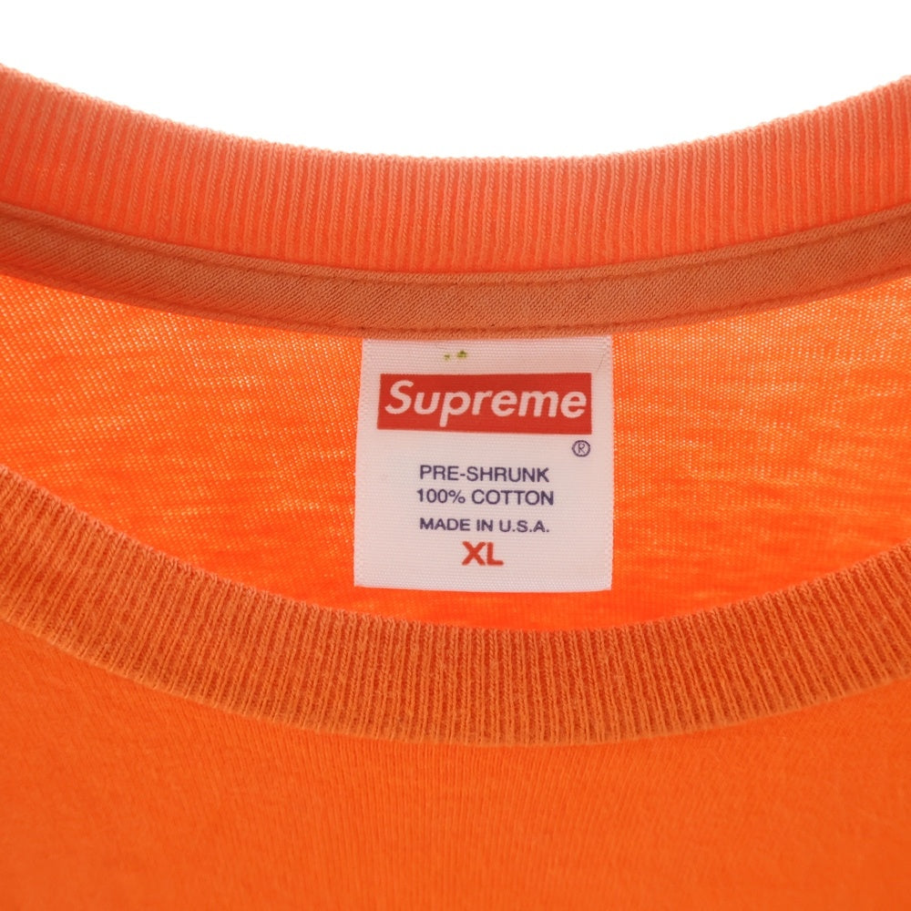 SUPREME(シュプリーム) 20AW Box Logo L/S Tee ボックスロゴ 長袖Tシャツ カットソー オレンジ