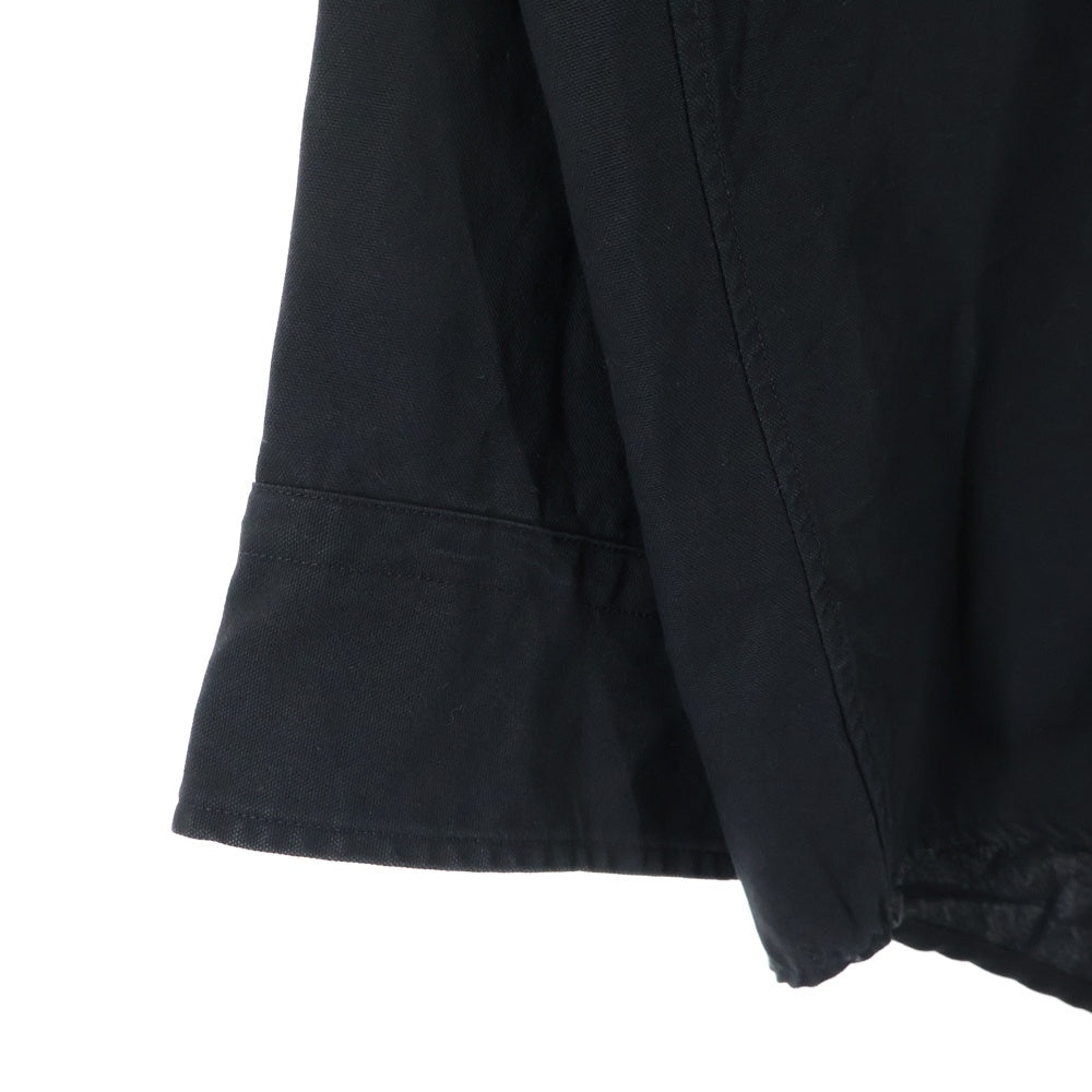 Graphpaper(グラフペーパー) 23AW Oxford L/S Oversized Shirt オーバーサイズ 長袖 オックスフォードシャツ ブラック GM232-50112K
