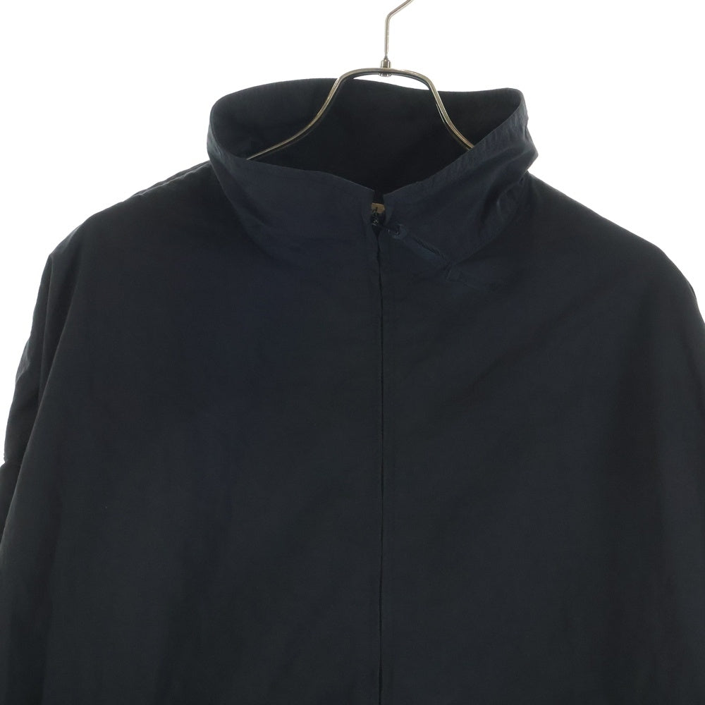 NO BRAND(ノーブランド) reformed FRESH MAN NYLON JACKET フレッシュマン ナイロン ジップアップジャケット ブラック REJK-028