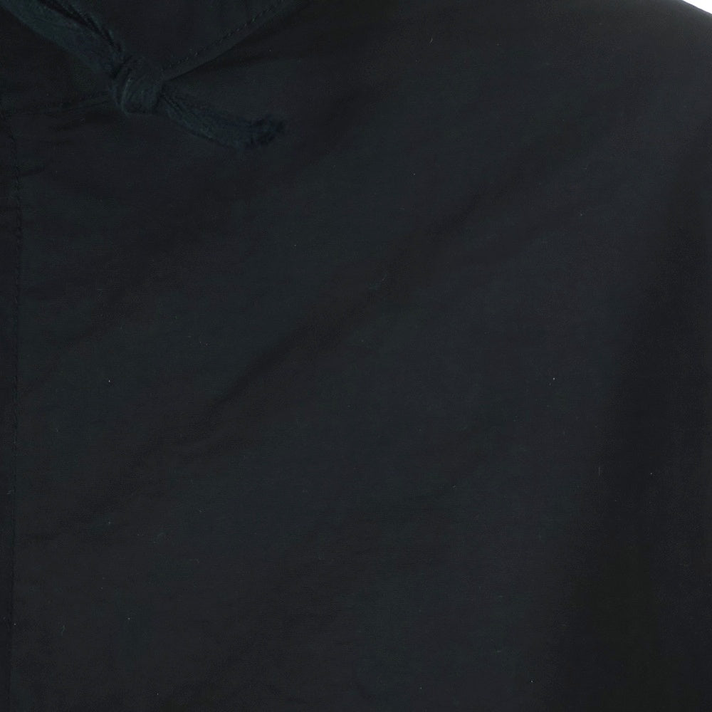 NO BRAND(ノーブランド) reformed FRESH MAN NYLON JACKET フレッシュマン ナイロン ジップアップジャケット ブラック REJK-028