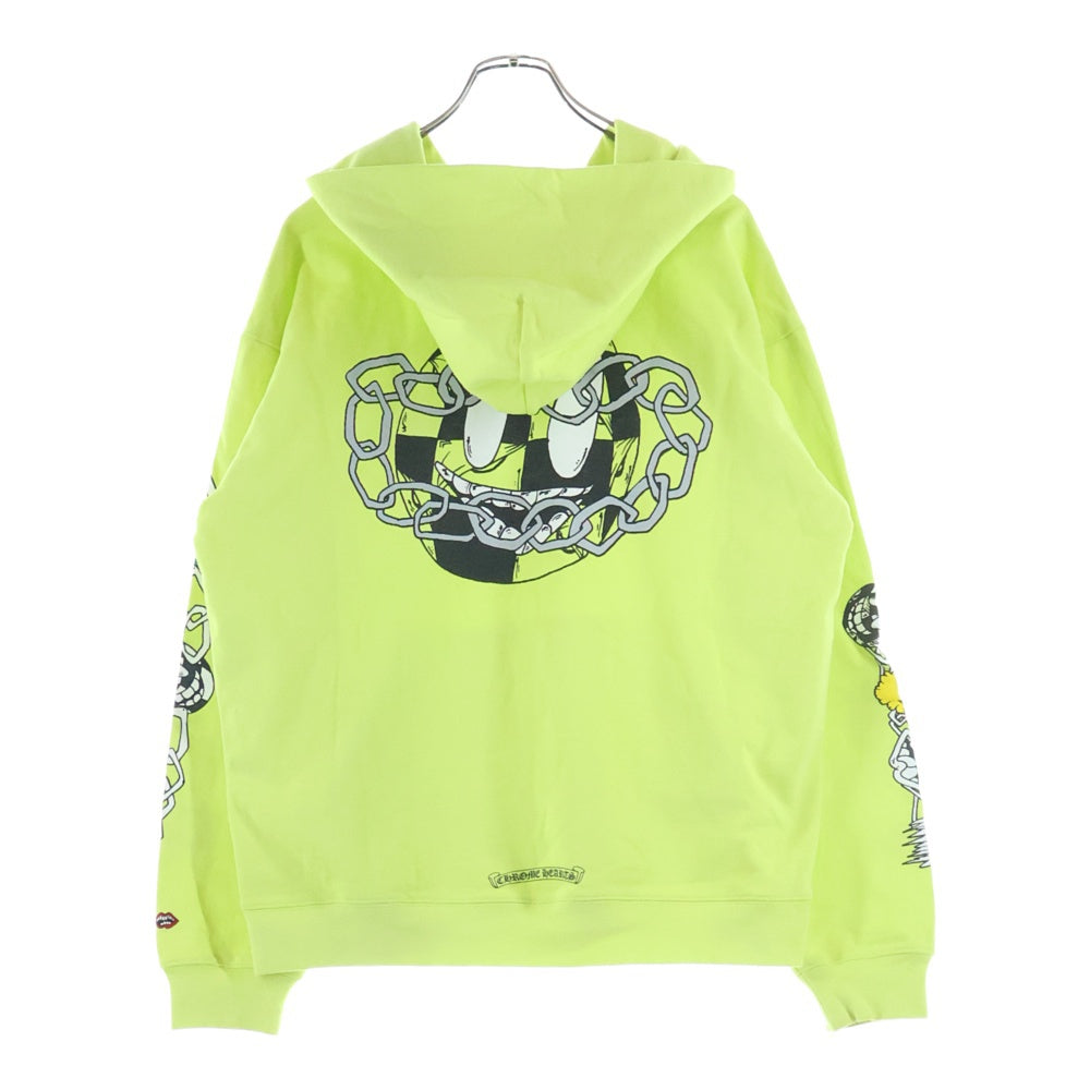 CHROME HEARTS(クロムハーツ) ×MATTY BOY PPO CHAIN GAME HOODIE マッティボーイ プルオーバーパーカー フーディー イエロー