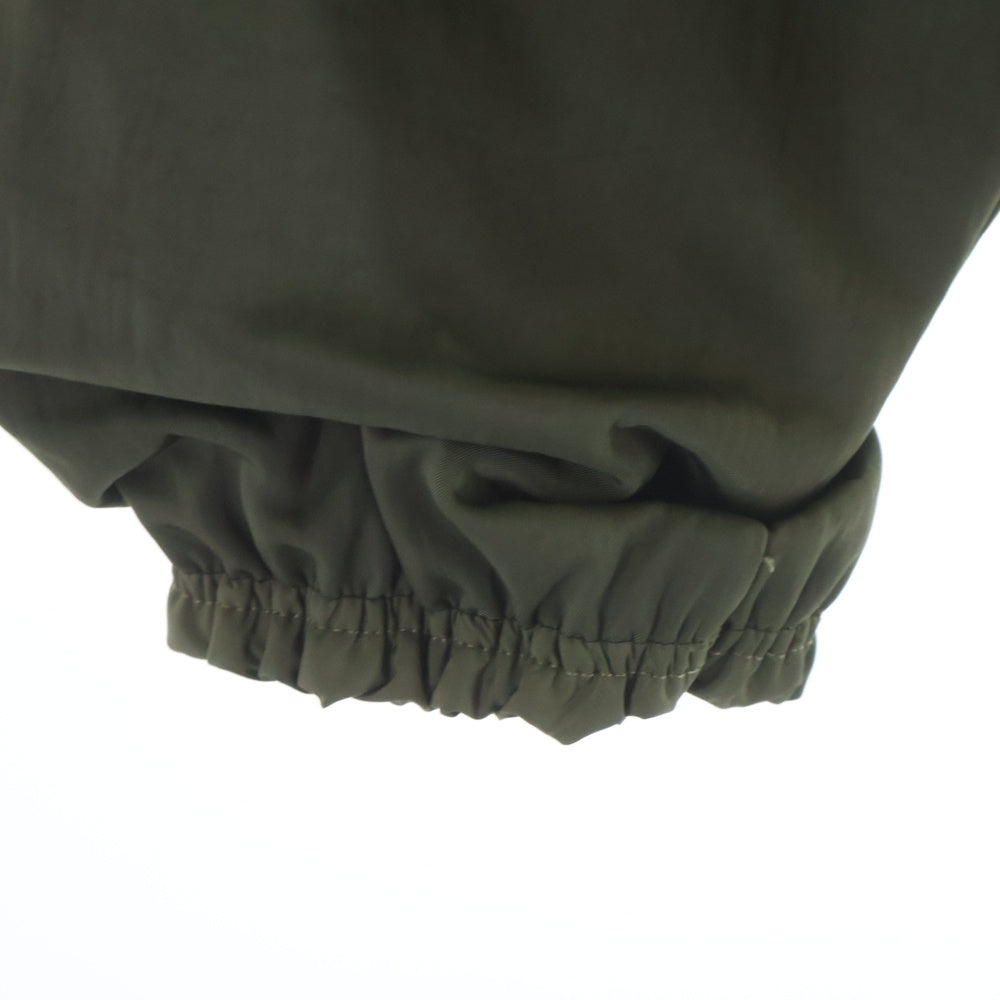 FEAR OF GOD ESSENTIALS(フィアオブゴッド エッセンシャルズ) TEXTURED NYLON TRUCKER JACKET ナイロン ジップアップジャケット カーキ