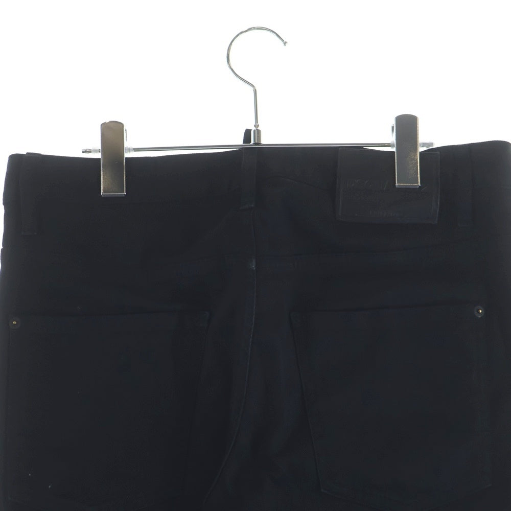 DSQUARED2(ディースクエアード) 19SS ロゴパッチ デニムパンツ ジーンズ ルーマニア製 ブラック S74LB0499 S39781