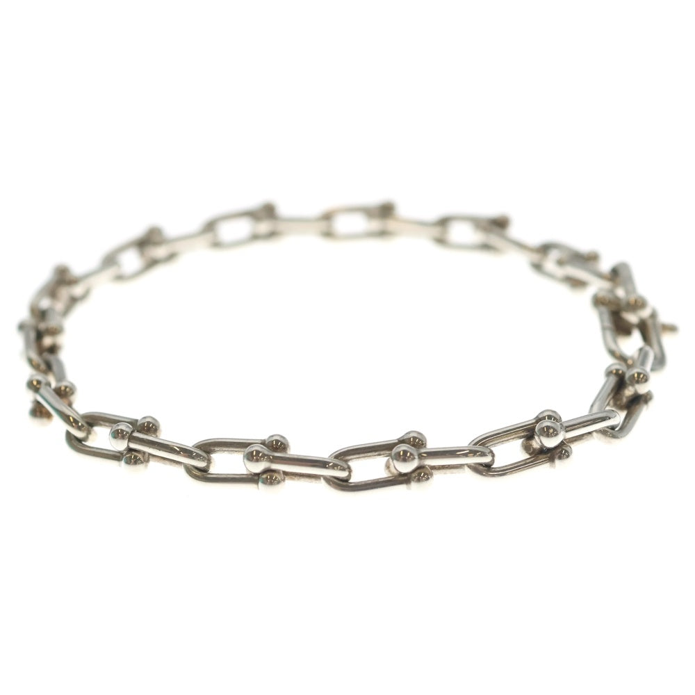 TIFFANY & Co.(ティファニー) ハードウェア スモールリンク ブレスレット シルバー Ag925 18.2g レディース