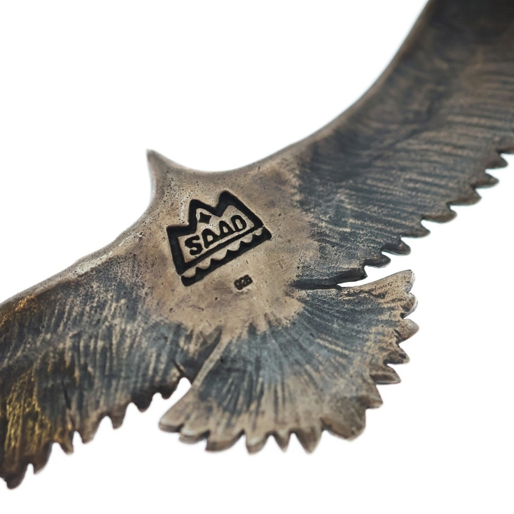 SAAD(サード) 特大イーグル 太陽神 ペンダントトップ シルバー