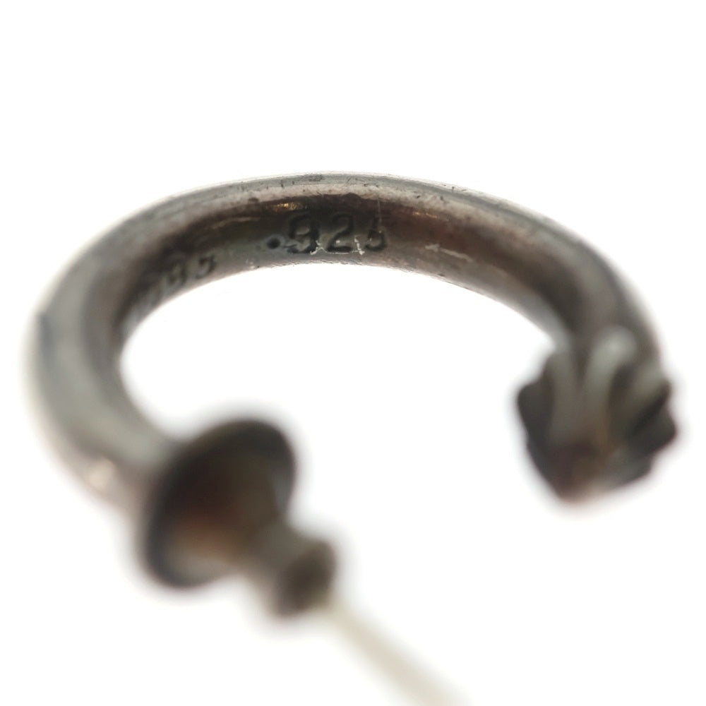 CHROME HEARTS(クロムハーツ) HOOP PLAIN プレーン フープピアス シルバー BCA101