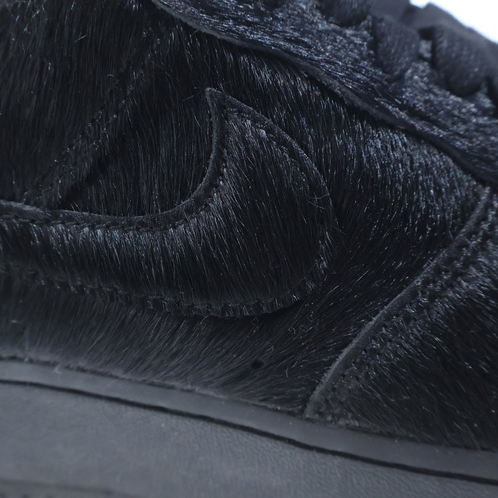 NIKE(ナイキ) WMNS AIR FORCE 1 LOW Pony Hair/Black II7398-001 ウィメンズ エアフォース1 ローカットスニーカー ブラック US10.5/27.5cm レディース