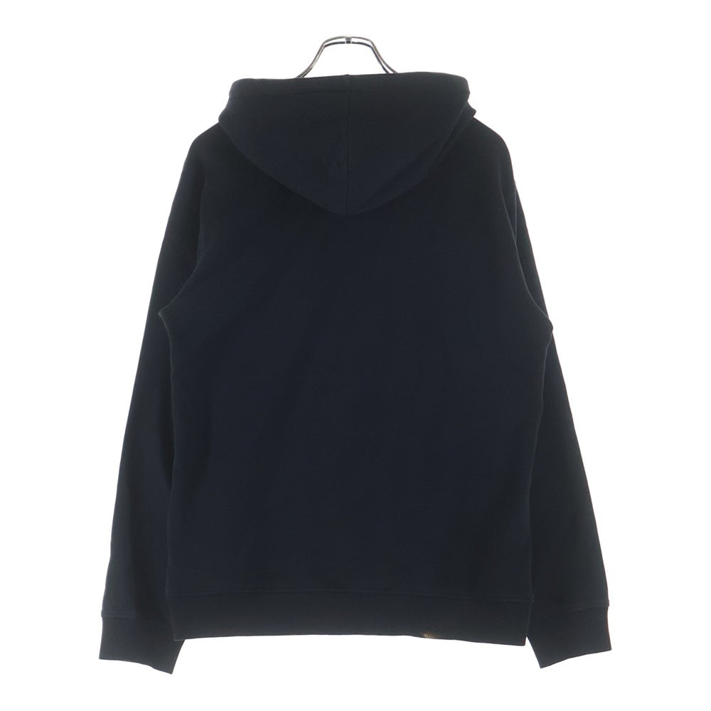 KENZO(ケンゾー) Metallic Logo Tiger Hoodie メタリックロゴ タイガー フーデッドスウェット プルオーバーパーカー ブラック FB65SW3304MZ
