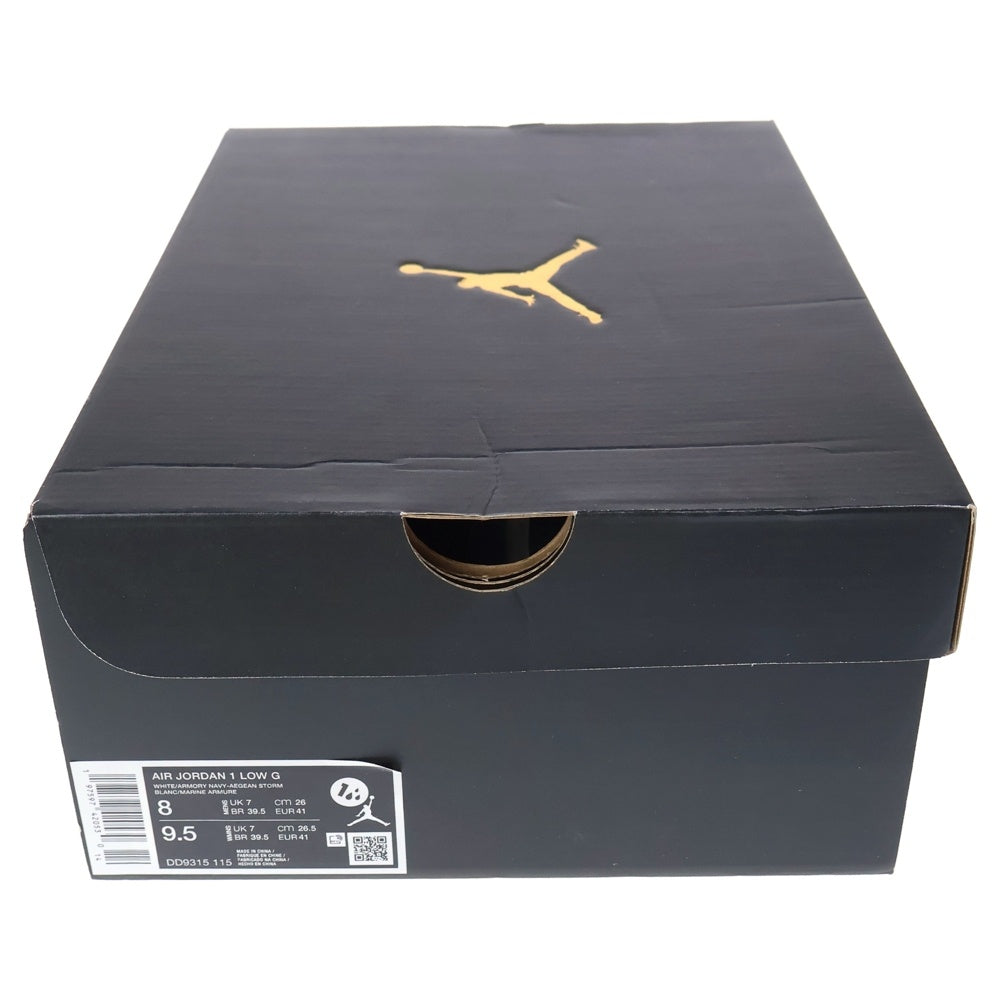 NIKE(ナイキ) AIR JORDAN 1 LOW GOLF DD9315-114 エア ジョーダン 1 ロー ゴルフ ローカットスニーカー ブルー/ホワイト US8/26.0cm