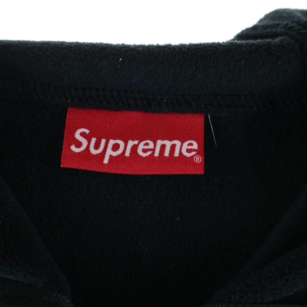 SUPREME(シュプリーム) 21AW Polartec Half Zip Pullover ポーラテック ハーフジッププルオーバー ブラック