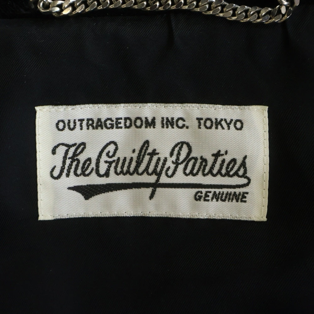 WACKO MARIA(ワコマリア) 22AW VELOUR WESTERN JACKET ベロアウエスタン ジャケット レオパード ブラック