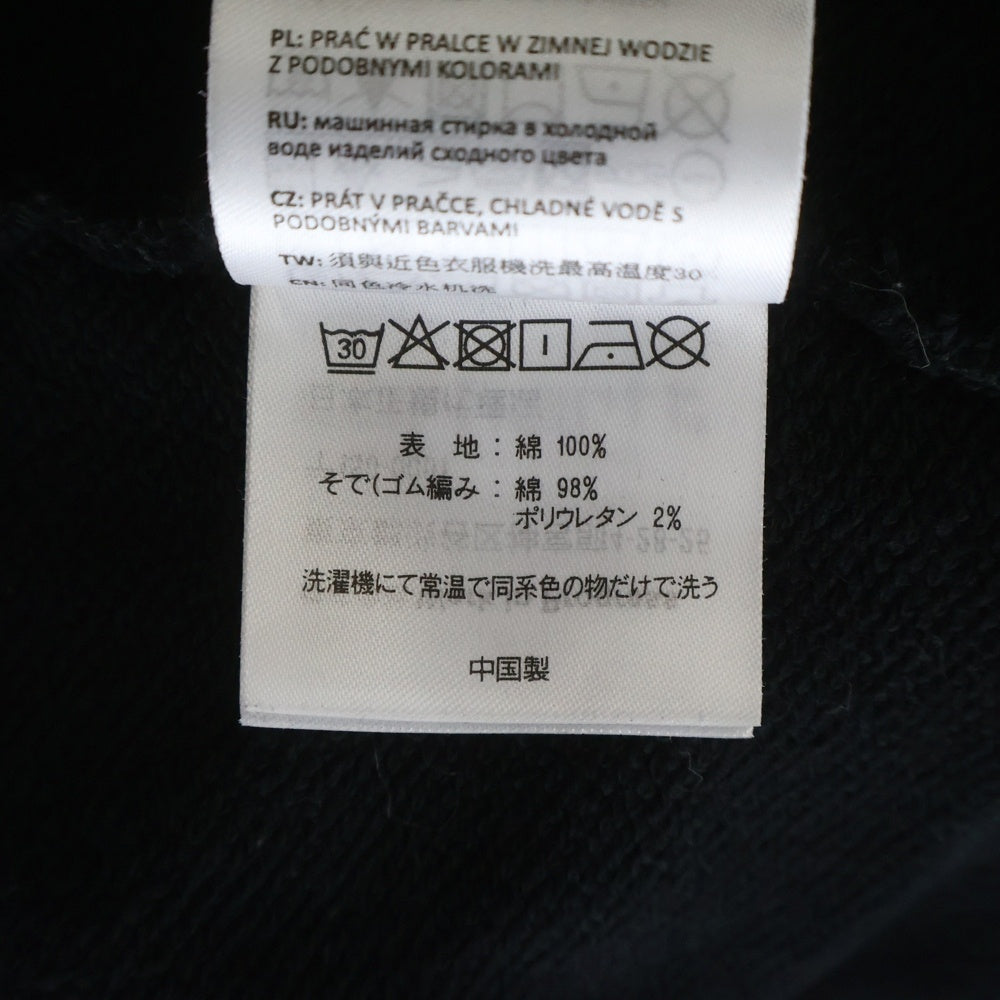 Carhartt WIP(カーハート ダブリューアイピー) HOODED SQUARE LABEL JACKET ジップアップパーカー フーディー ブラック A201011.89.XX.03