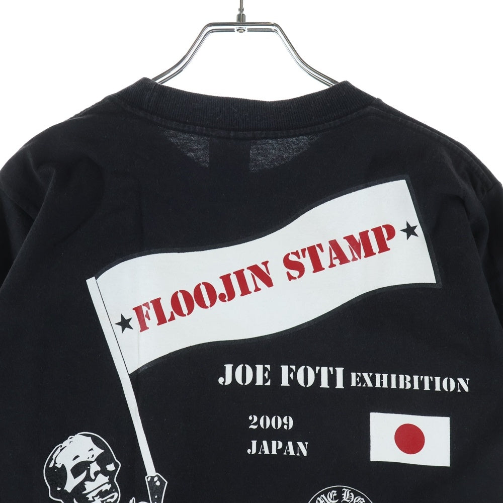 CHROME HEARTS(クロムハーツ) OLD JOE FOTI EXHIBITION 2009 フォティ 日本限定 クルーネック 半袖Tシャツ ブラック