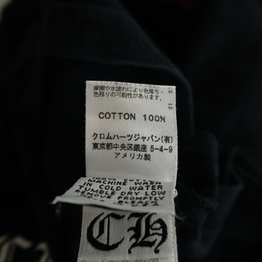 CHROME HEARTS(クロムハーツ) OLD CH T-SHIRT オールド ホースシューロゴプリント 半袖Tシャツ キッズ ブラック