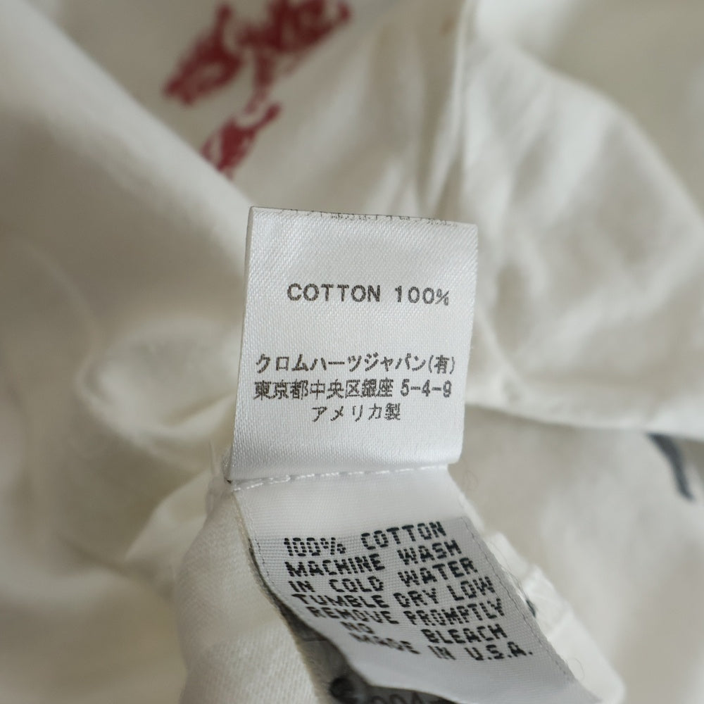 CHROME HEARTS(クロムハーツ) OLD FOTI フォティ ハートプリント 半袖Tシャツ カットソー キッズ ホワイト
