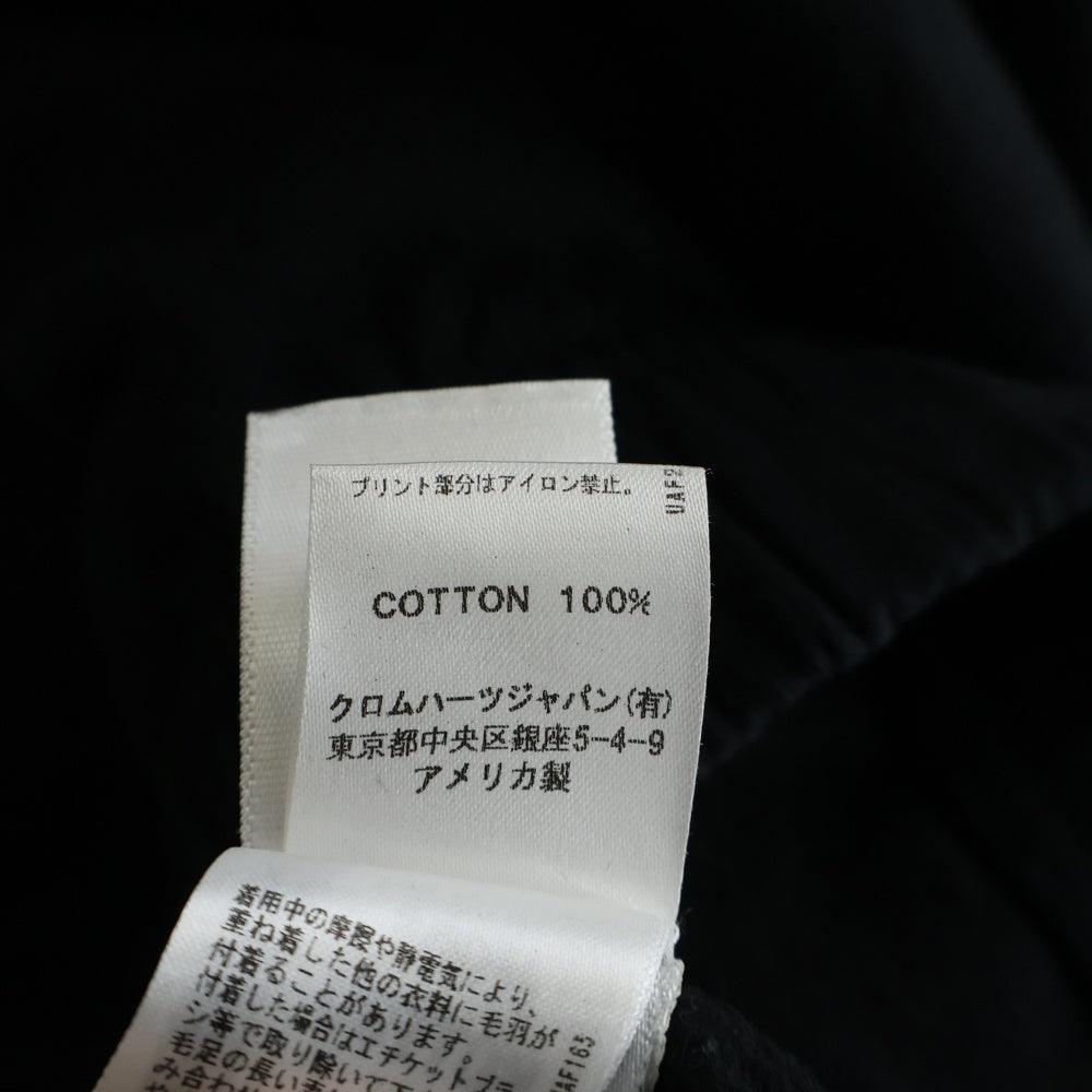 CHROME HEARTS(クロムハーツ) OLD SWEAT PANT オールド フレア プリント スウェット ロングパンツ ブラック