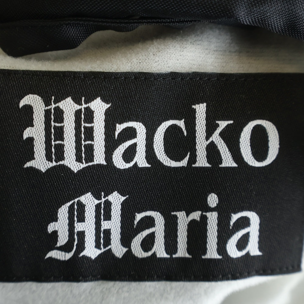 WACKO MARIA(ワコマリア) 25SS COACH JACKET 両面プリント ナイロン コーチジャケット ブラック