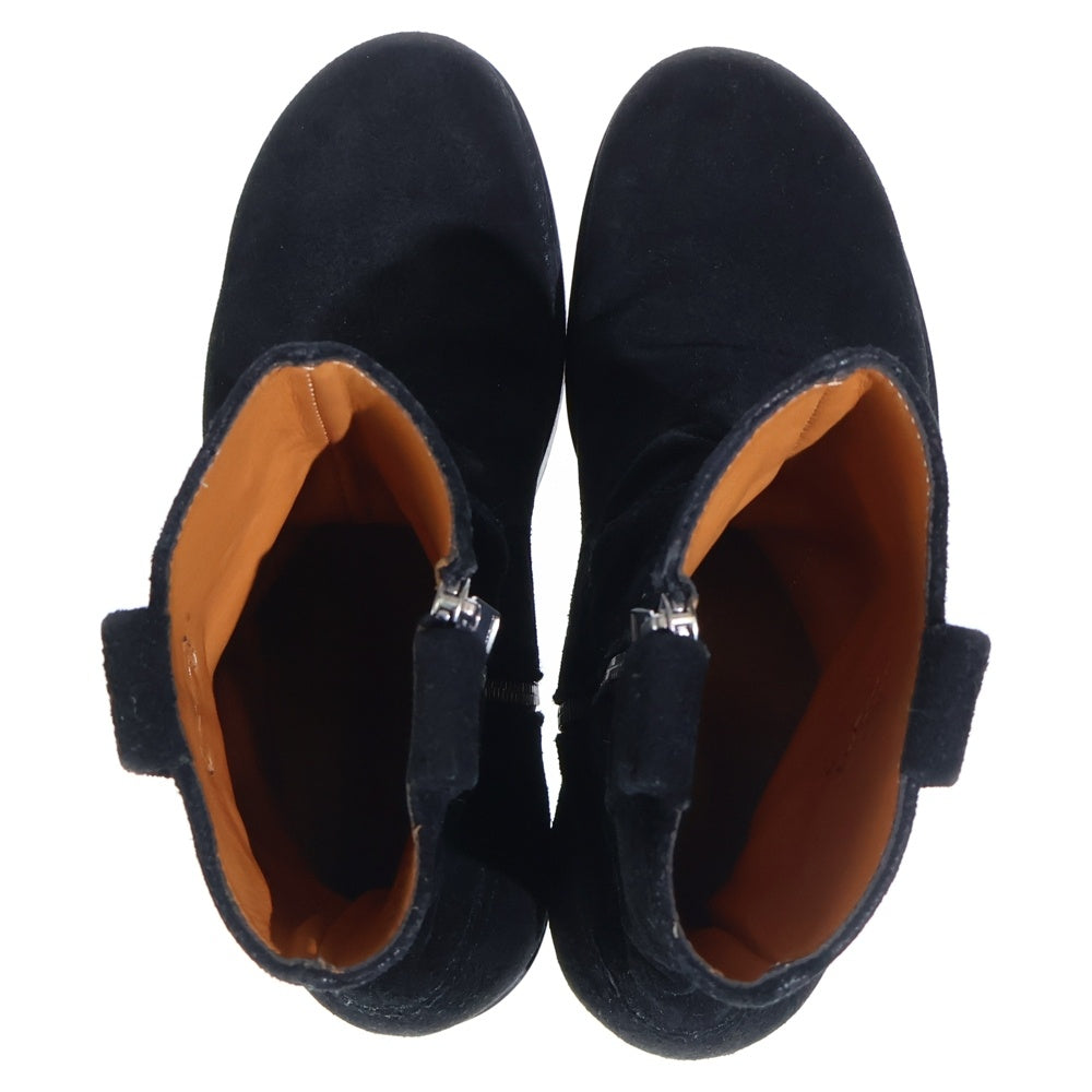nonnative(ノンネイティブ) WORKER ZIP UP BOOTS サイドジップ スエードレザー ハイカットブーツ ブラック 99086 2081