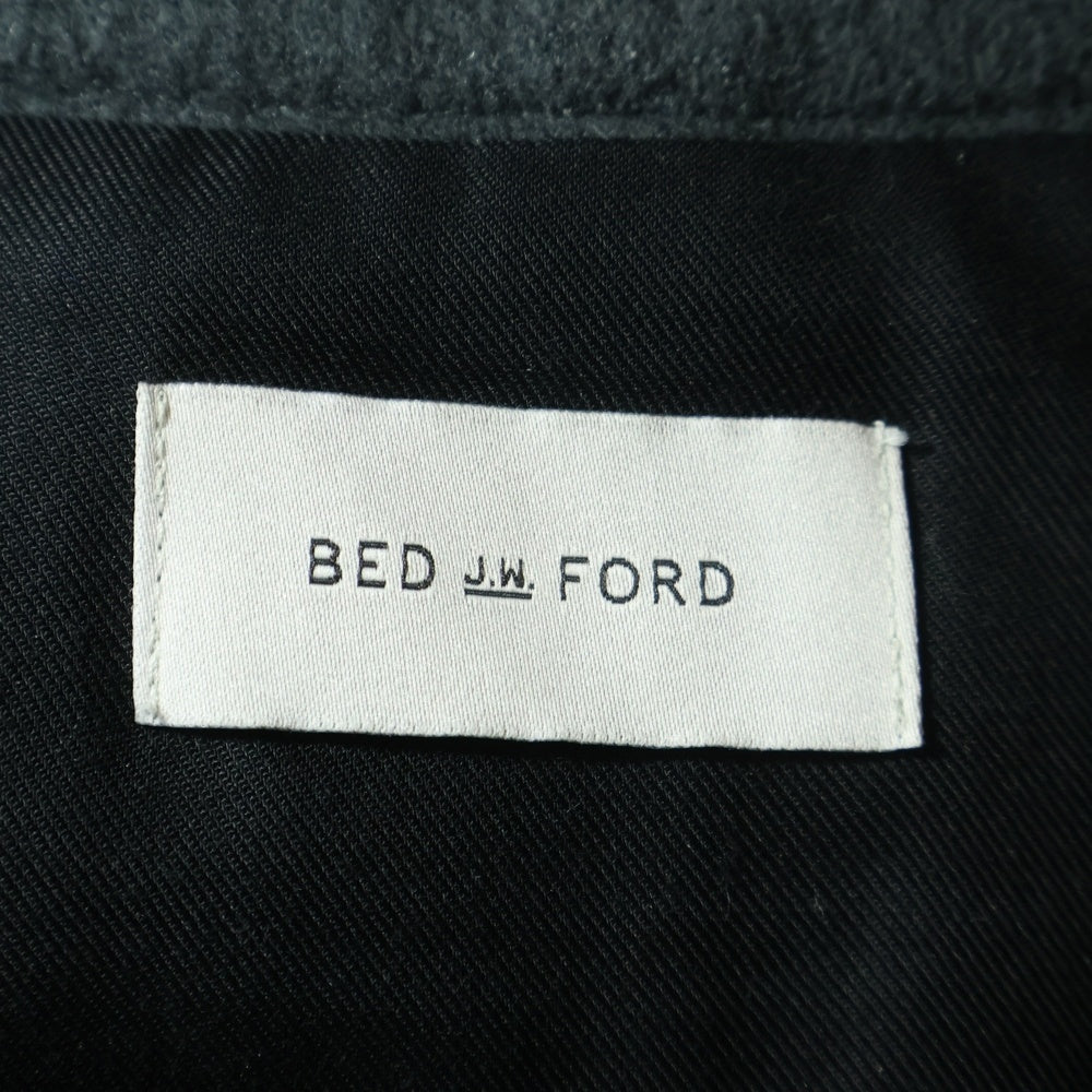 BED J.W. FORD(ベッドフォード) ウール ハーフジップブルゾン