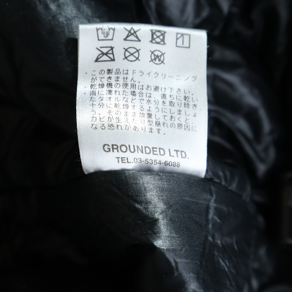 MOUT RECON TAILOR(マウトリーコンテーラー) MOUT INSULATION FIELD COAT 裏地キルティング ナイロン フィールドコート ブラック MT-1801