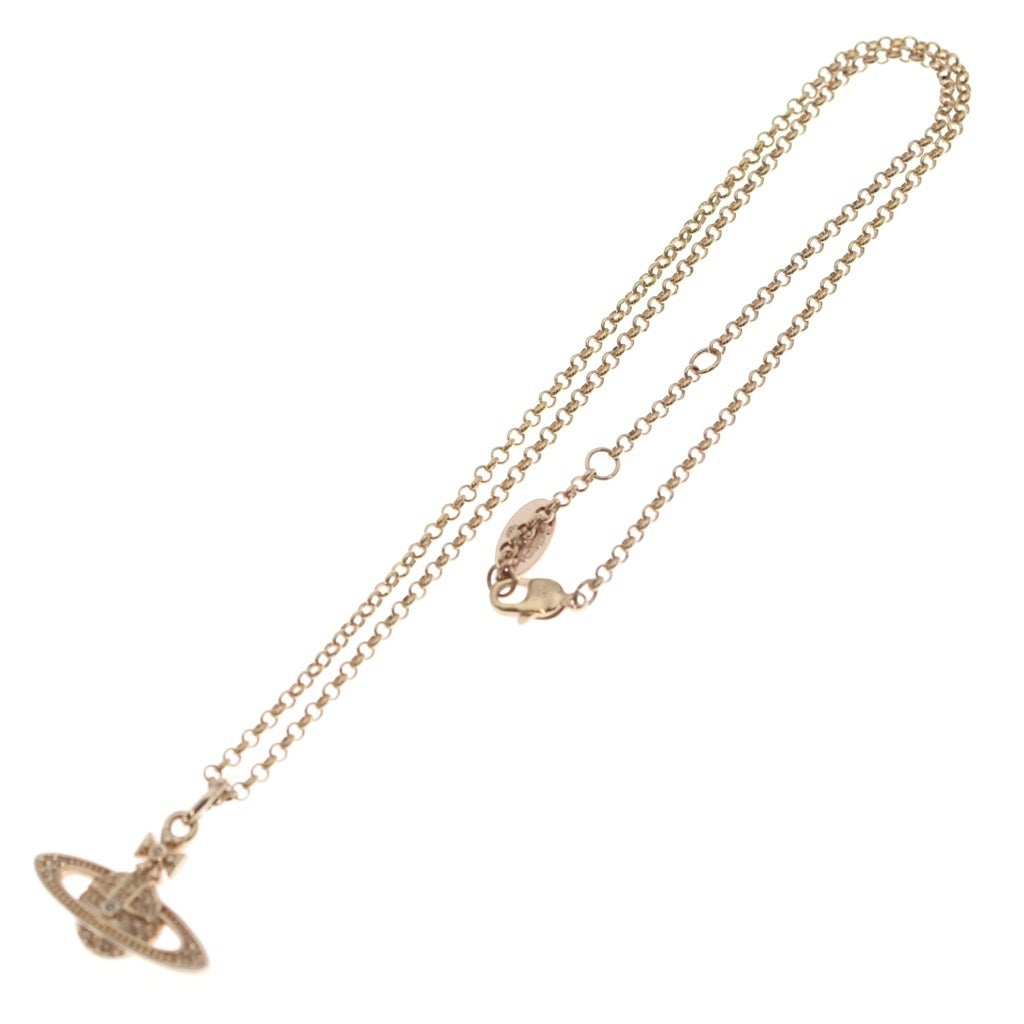 Vivienne Westwood(ヴィヴィアンウエストウッド) MINI BAS RELIEF PENDANT ミニバスレリーフ ネックレス レディース ピンクゴールド