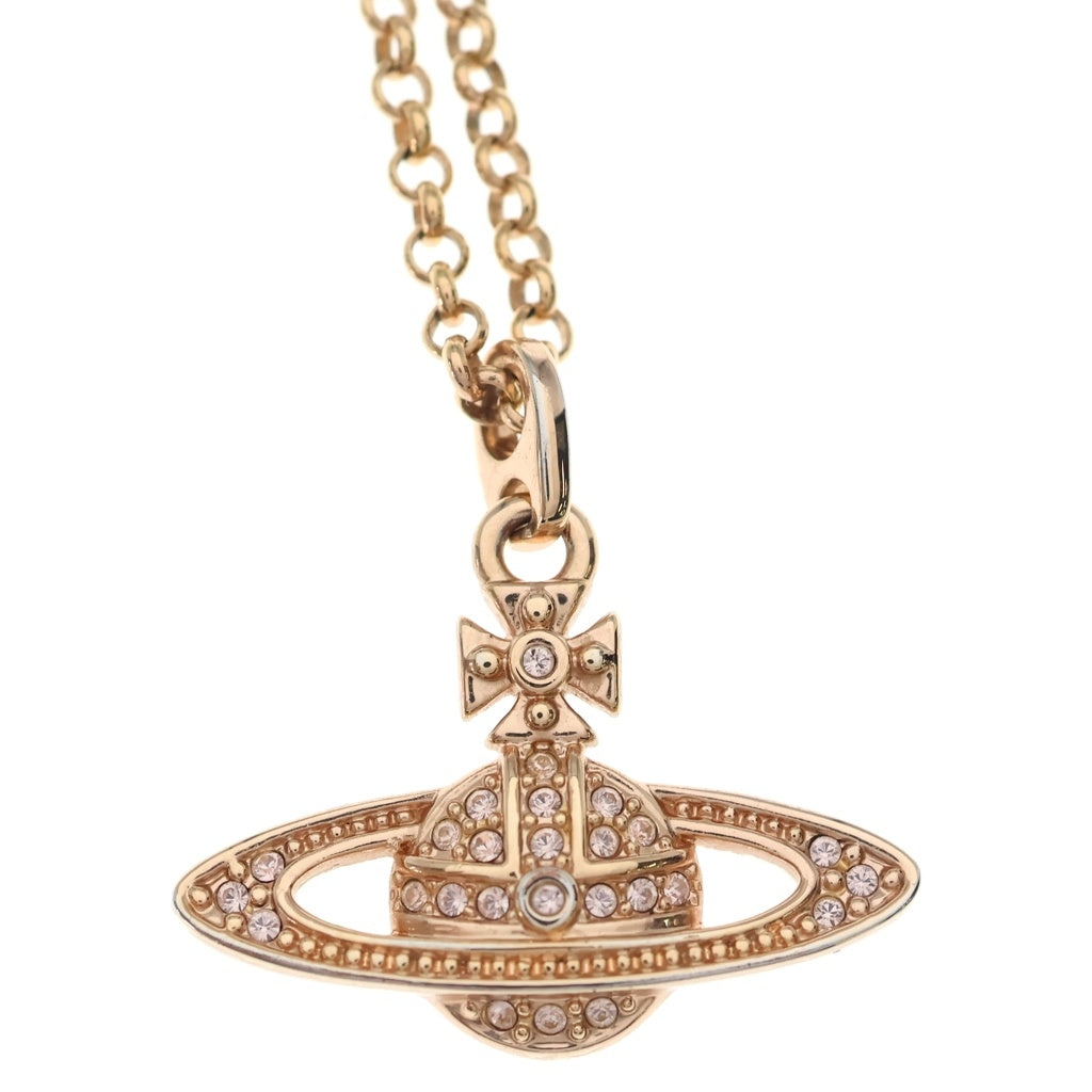 Vivienne Westwood(ヴィヴィアンウエストウッド) MINI BAS RELIEF PENDANT ミニバスレリーフ ネックレス レディース ピンクゴールド