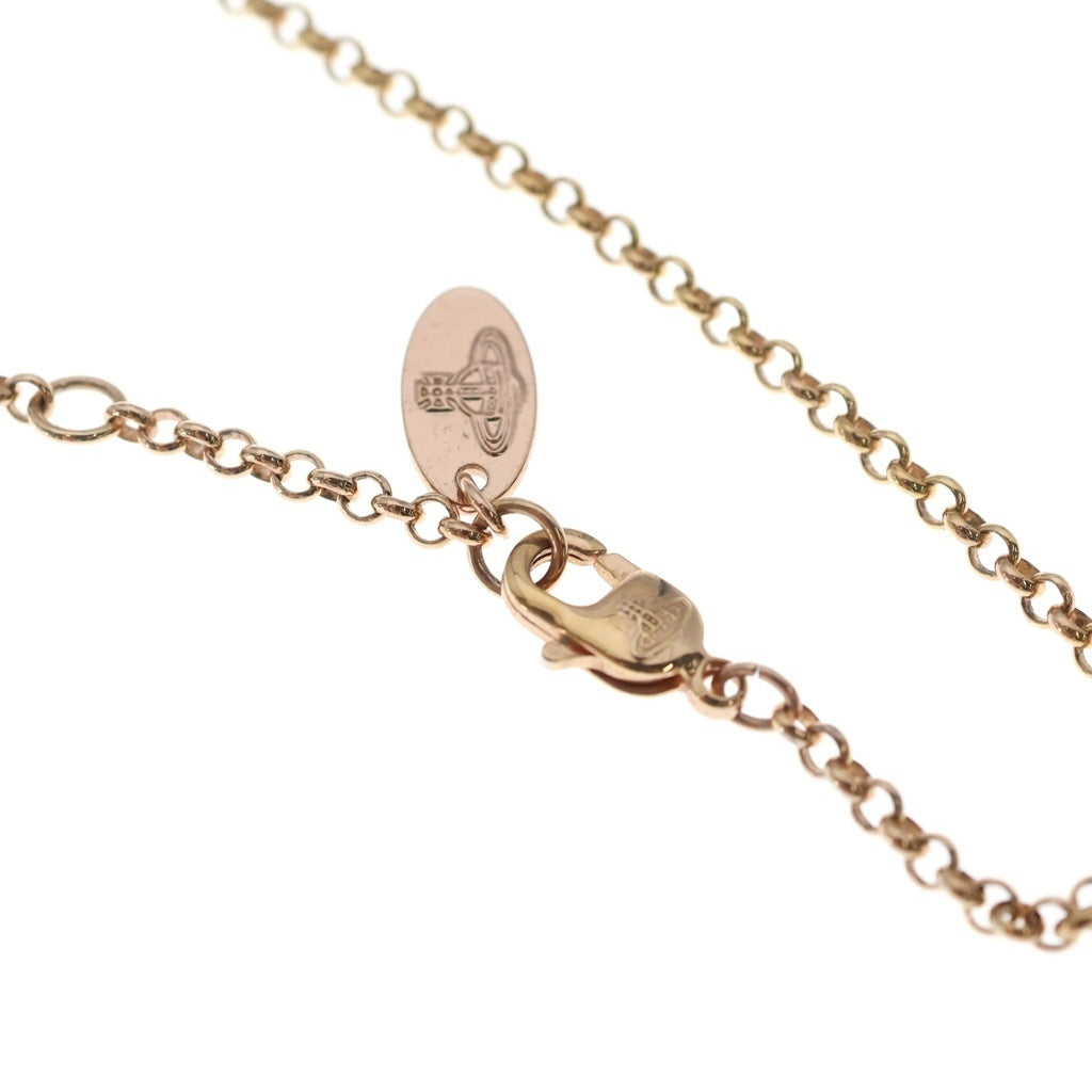 Vivienne Westwood(ヴィヴィアンウエストウッド) MINI BAS RELIEF PENDANT ミニバスレリーフ ネックレス レディース ピンクゴールド