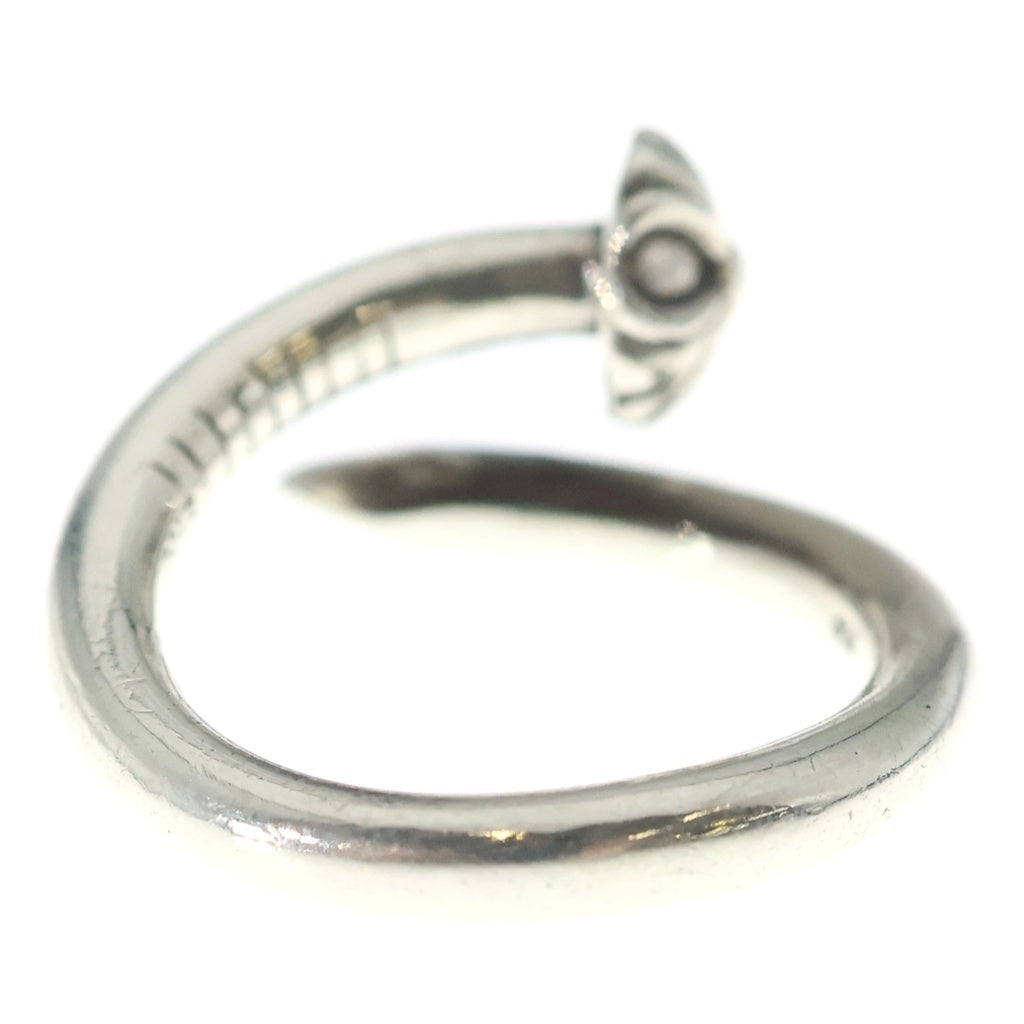 CHROME HEARTS(クロムハーツ) NAIL CRSBALL ネイル クロスボール リング シルバー BCA349