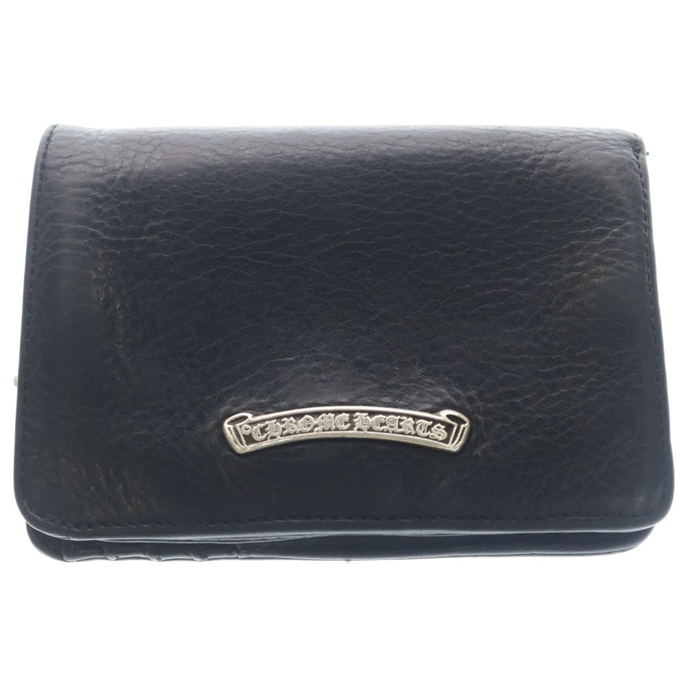 CHROME HEARTS(クロムハーツ) JOEY ジョーイ レザーウォレット 財布 ブラック BCA365