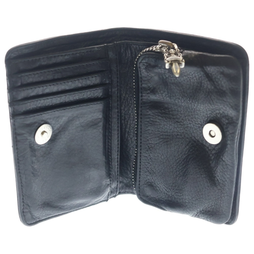 CHROME HEARTS(クロムハーツ) JOEY ジョーイ レザーウォレット 財布 ブラック BCA365