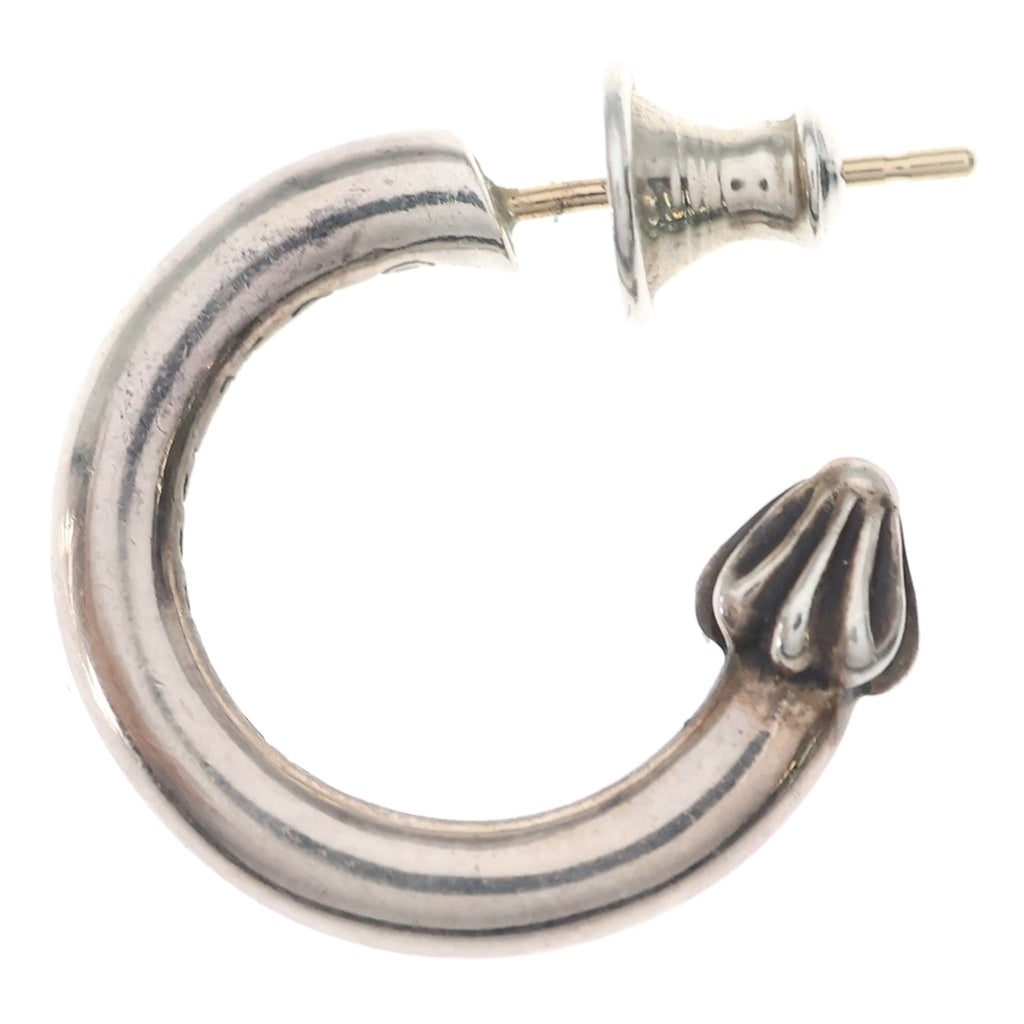 CHROME HEARTS(クロムハーツ) HOOP PLAIN プレーン フープピアス シルバー BCA101