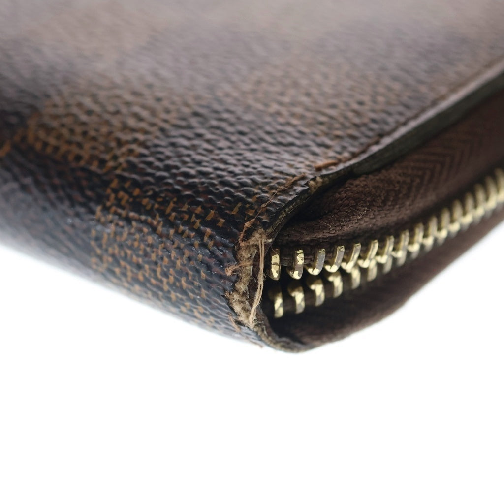 LOUIS VUITTON(ルイヴィトン) ダミエ ジッピーウォレット ラウンドファスナー 長財布 ブラウン N60015