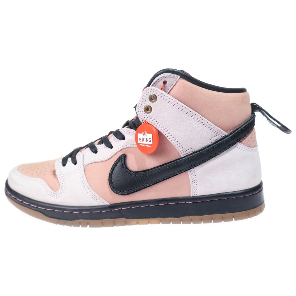 NIKE SB(ナイキエスビー) KCDC Brooklyn Skateshop KCDC DH7742-600 ブルックリン スケートショップ ダンクハイ ハイカットスニーカー US10/28cm ピンク/ブラック