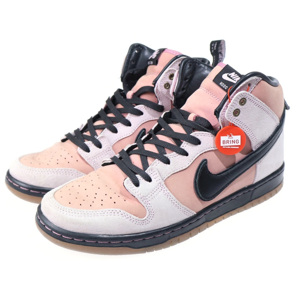 NIKE SB(ナイキエスビー) KCDC Brooklyn Skateshop KCDC DH7742-600 ブルックリン スケートショップ ダンクハイ ハイカットスニーカー US10/28cm ピンク/ブラック