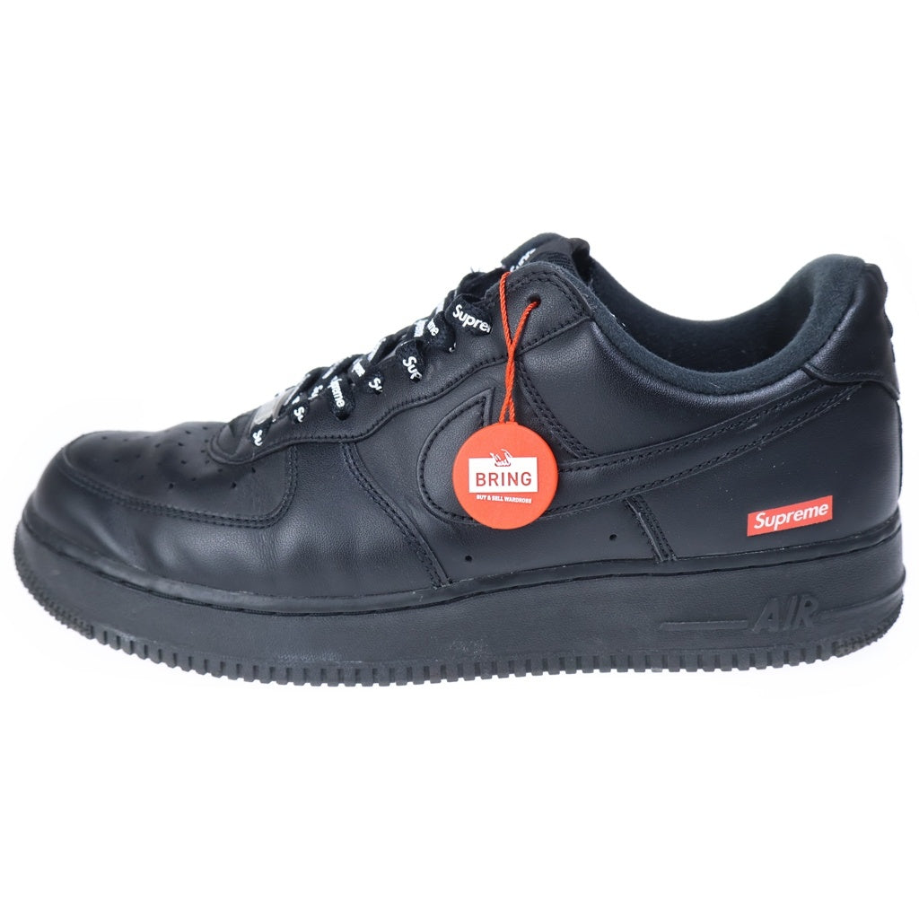 NIKE(ナイキ) ×SUPREME AIR FORCE 1 LOW シュプリーム エアフォース 1 ローカットスニーカー ブラック US10/28cm CU9225-001