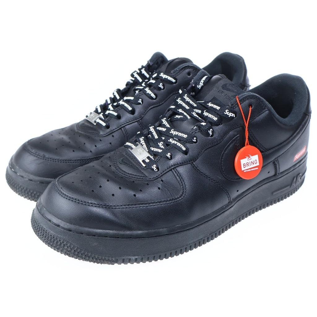 NIKE(ナイキ) ×SUPREME AIR FORCE 1 LOW シュプリーム エアフォース 1 ローカットスニーカー ブラック US10/28cm CU9225-001