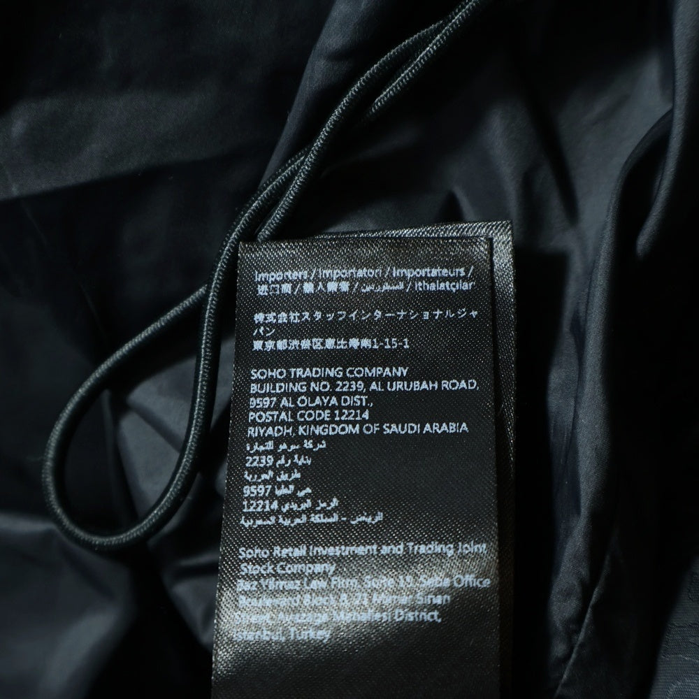 AMIRI(アミリ) 25SS MA Quad Down Jacket ジャカード パデッド ダウンジャケット AMOUDO1004 ブラック