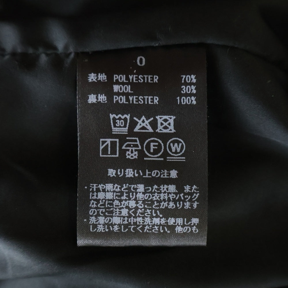 GEN_DAI(ゲンダイ) WOOL JACKET オーバーサイズ ウールジャケット ブラック