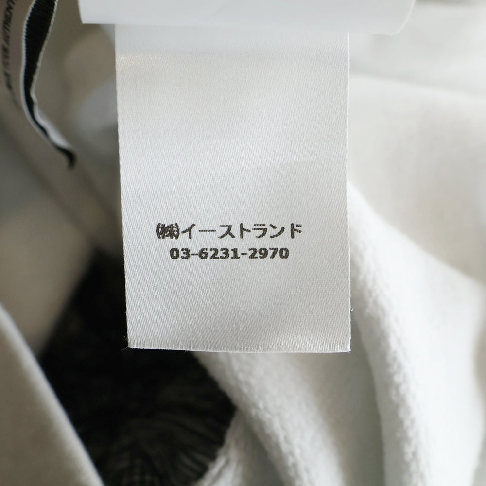 OFF-WHITE(オフホワイト) Jacquard cat chunky pullover knit 刺繍デザイン スウェット トレーナー ホワイト OMBA054S23FLE002