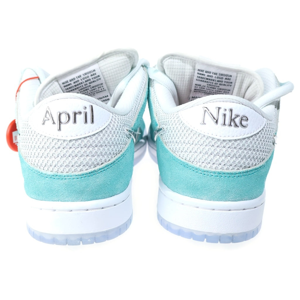 NIKE(ナイキ) ×APRIL SKATEBOARDS DUNK LOW PRO QS FD2562-400 エイプリルスケートボード ダンク ローカットスニーカー ライトグリーン US10.5/28.5cm