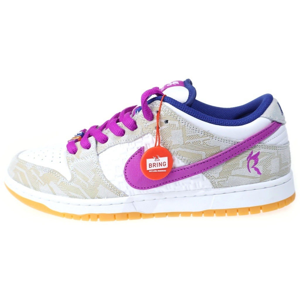 NIKE(ナイキ) ×Rayssa Leal Dunk Low PRM Pure Platinum and Vivid Purple FZ5251-001 US10.5/28.5cm