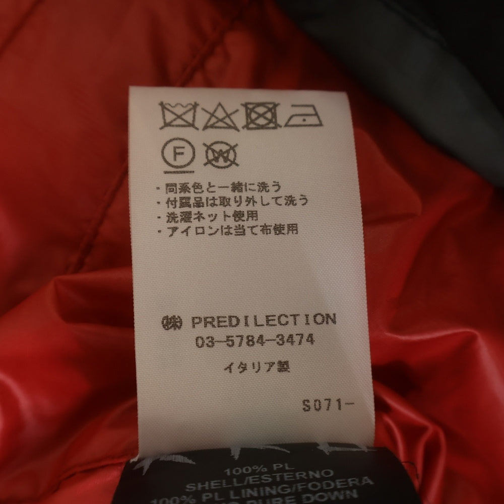 KRU(クルー) Down Jacket ダウンジャケット ポリエステル グレー/レッド