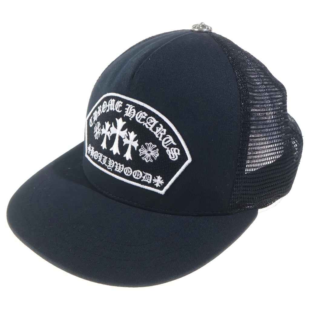 CHROME HEARTS(クロムハーツ) TRUCKER CAP KING TACO キングタコ トラッカー メッシュキャップ 帽子 ブラック